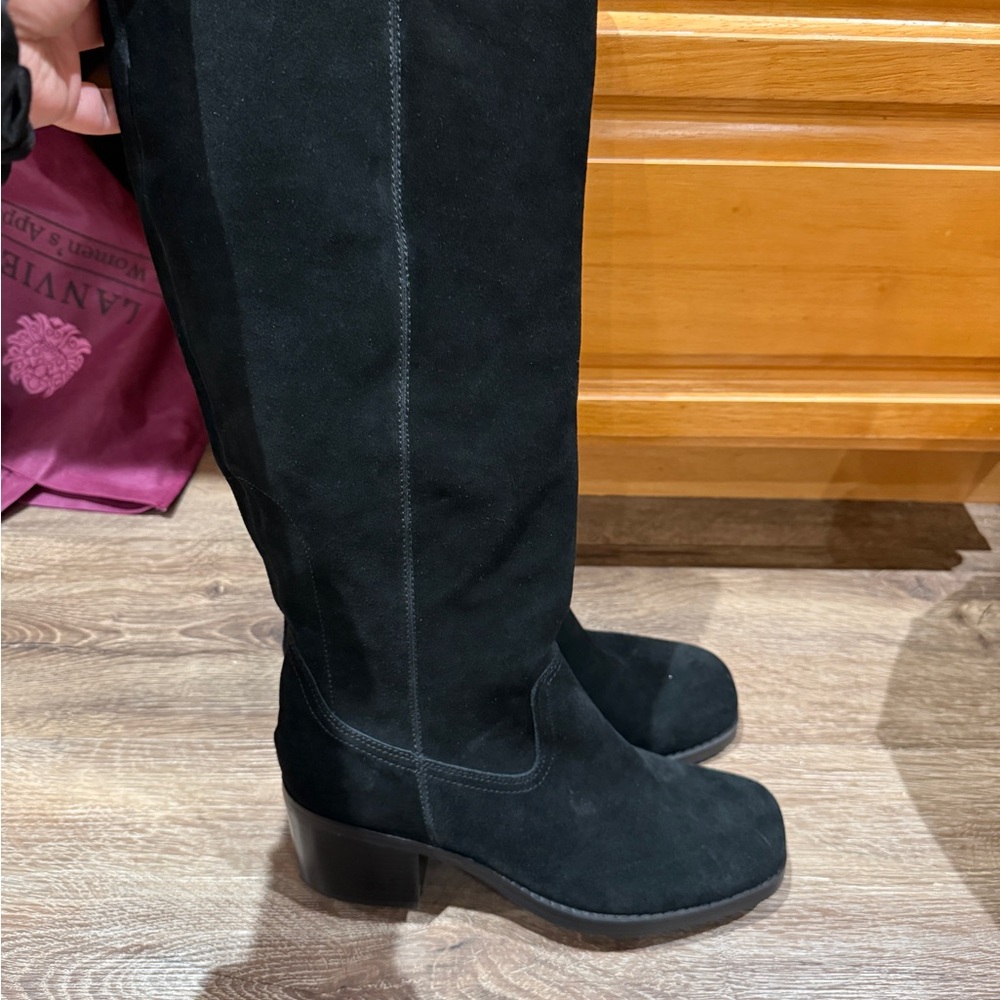 Nine West suede Knee High Boots Size10.5